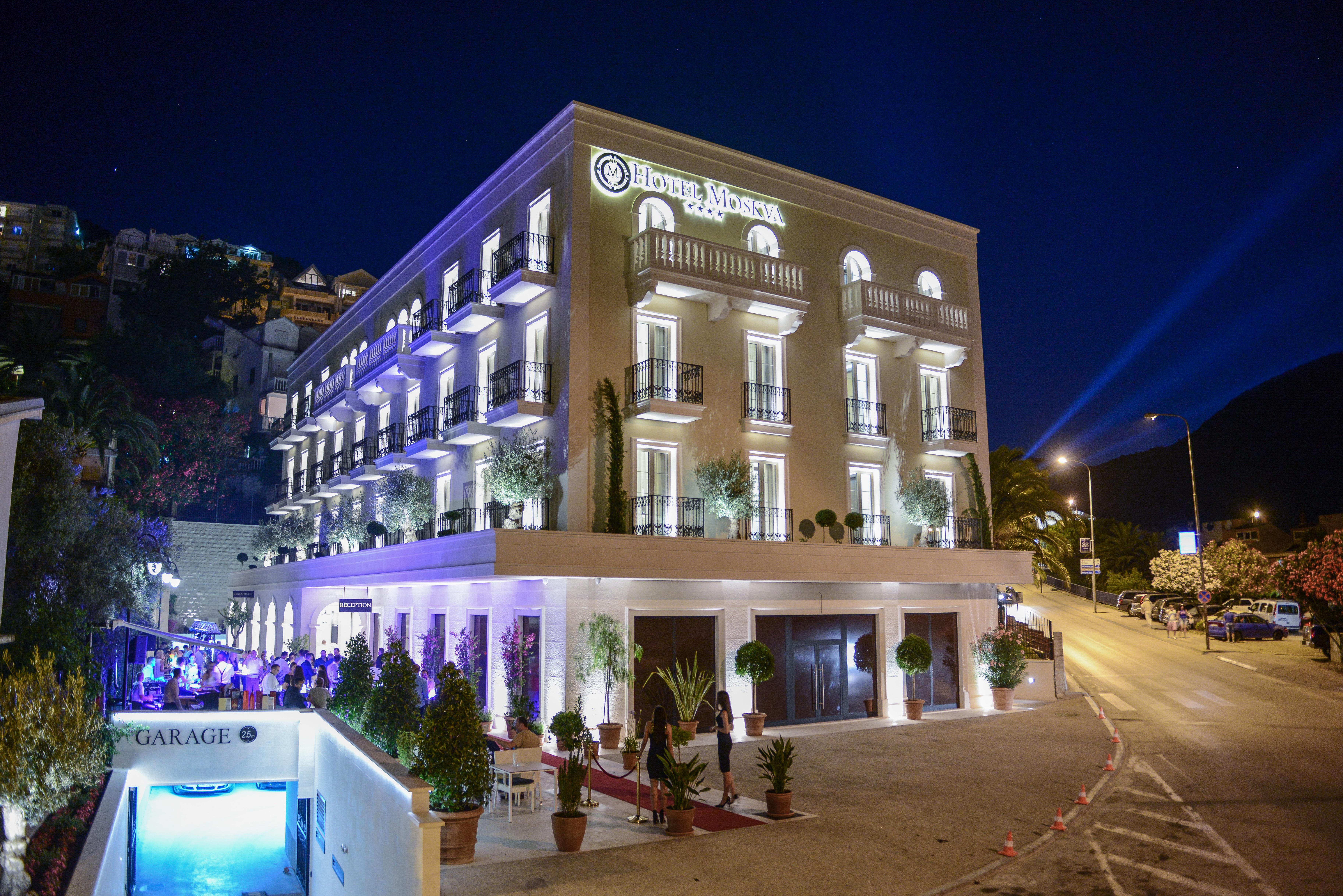Hotel Moskva Budva Luaran gambar